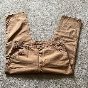 Dickies Men’s Relaxed Fit Straight Leg Cotton Duck Jeans size 42x30